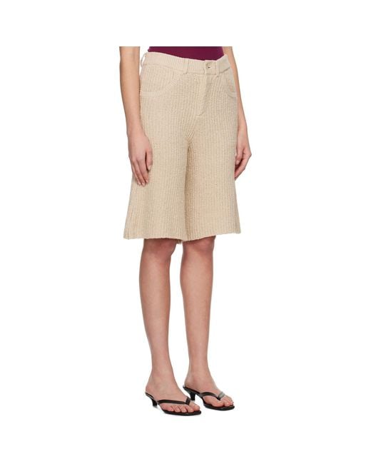 AYA MUSE Natural Cae Shorts