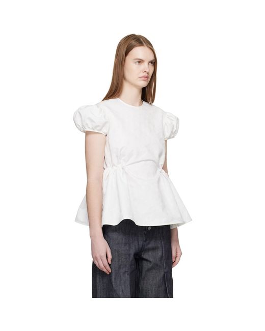 CECILIE BAHNSEN White Off- Cbchiara Blouse