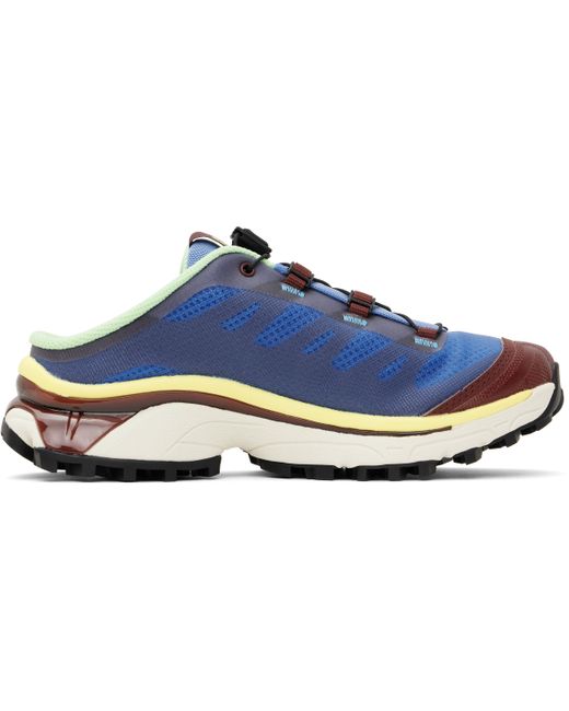 MM6 by Maison Martin Margiela ブルー Salomonエディション Xt4 Mule スニーカー Blue
