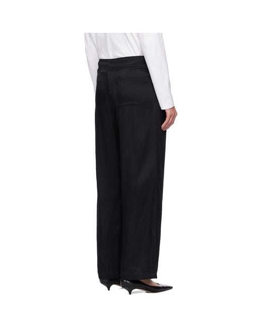 Our Legacy Black Robe Trousers