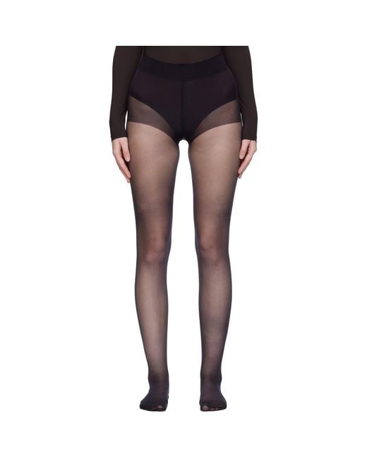 Wolford Black Pure 10 Tights