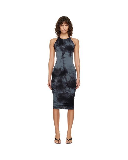 Wolford Black Ink Fatal Midi Dress