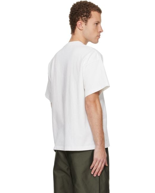 Satoshi Nakamoto White Blender T-Shirt for men