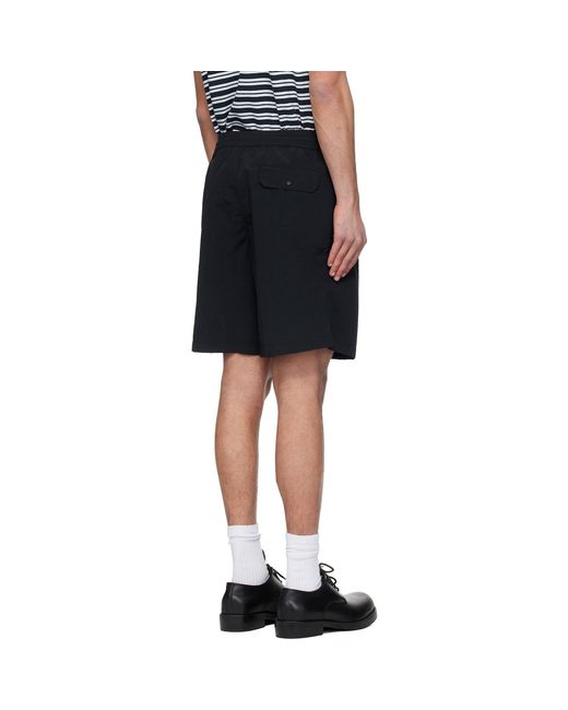 A.P.C. Black Rio Shorts for men