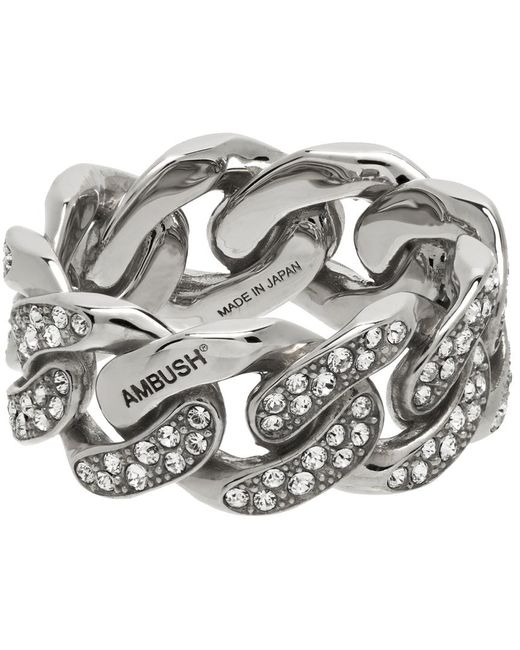 AMBUSH® CHAIN RING 5 アンブッシュ Aリング-