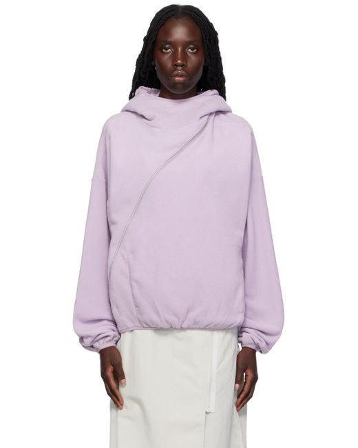 Post Archive Faction PAF Purple Post Archive Faction (paf) Ssense Exclusive 4.0+ Center Hoodie
