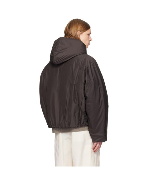 Homme Plissé Issey Miyake Black Homme Plissé Issey Miyake Blouson Duvet Jacket for men