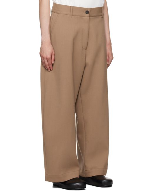 Studio Nicholson Natural Chalco Trousers