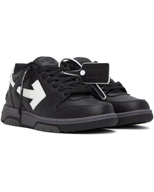 Off-White c/o Virgil Abloh Black Out Of Office Sneakers for men
