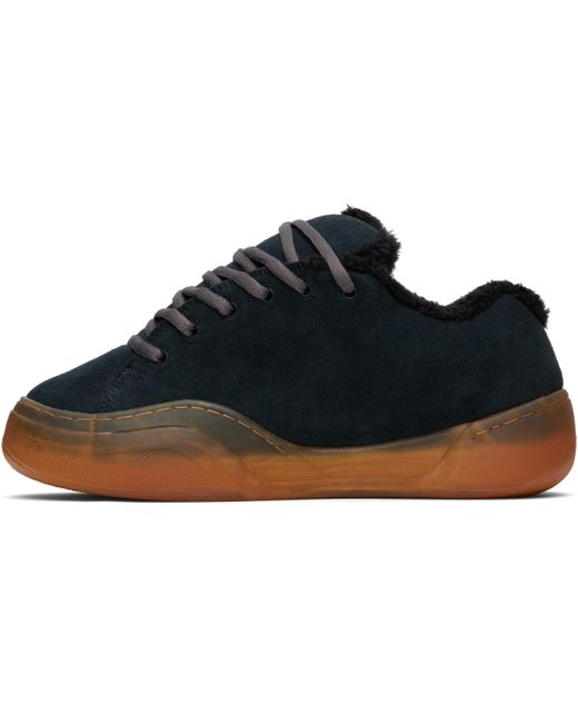 ERL Black Pirate Vamp Skate Sneakers