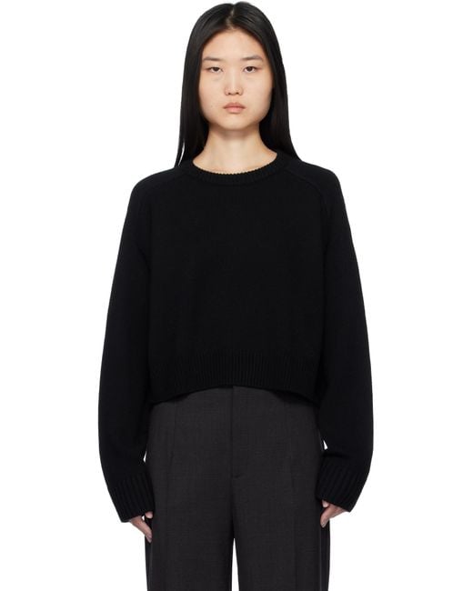 Loulou de Saison Black Bruzzi Sweater