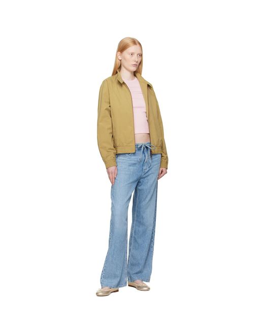 Rag & Bone Blue Phoebe Denim Beach Jeans