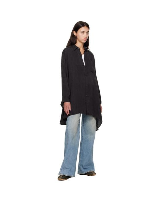 R13 Blue Straight Jeans