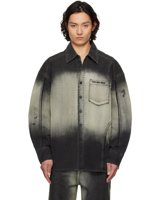Feng Chen Wang Black Shirt for men
