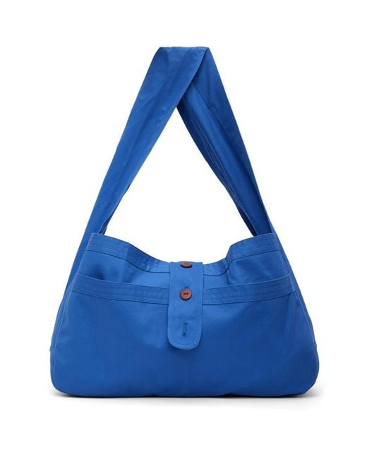 SC103 Blue Cocoon Bag for men