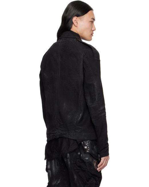 Blouson Motard Ana-Moto Jd Noir En Denim Julius pour homme en coloris Black