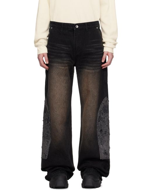 Who Decides War Black Mocha Jeans for men