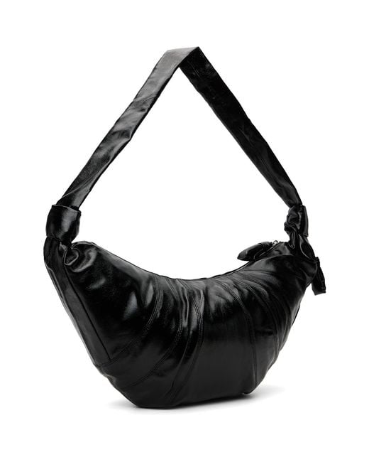 Lemaire Black Large Croissant Bag