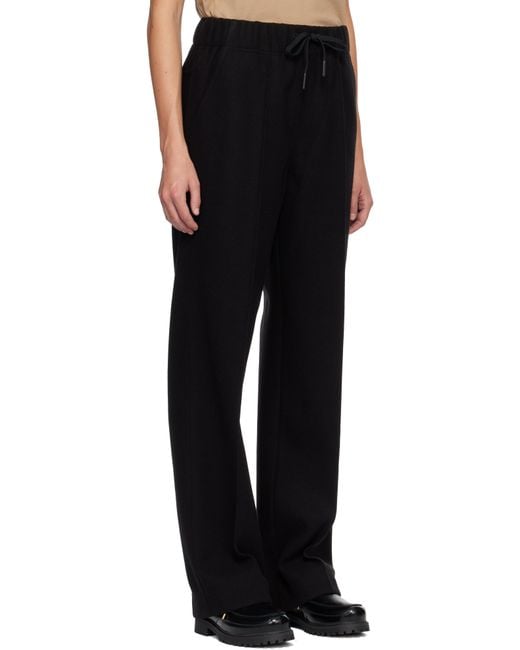 Moncler Black Logo Sweatpants