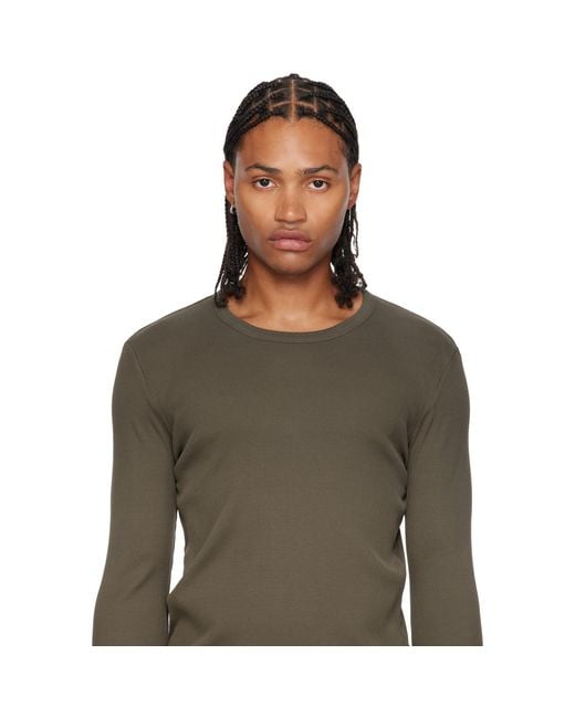 Lemaire Metallic Mini Drop Single Earring for men