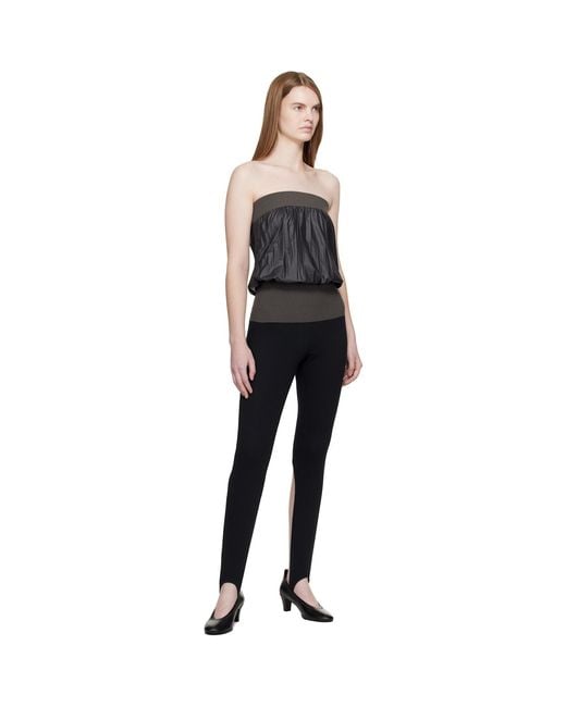 Paloma Wool Black Fino Tube Top