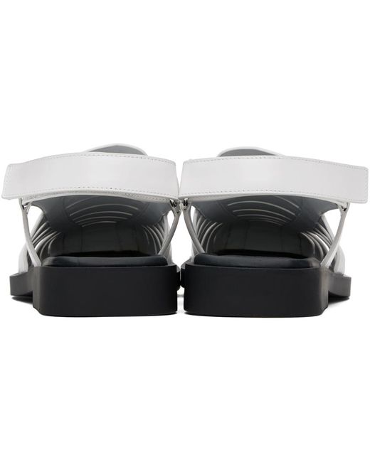 Versace Black Medusa '95 Sandals for men