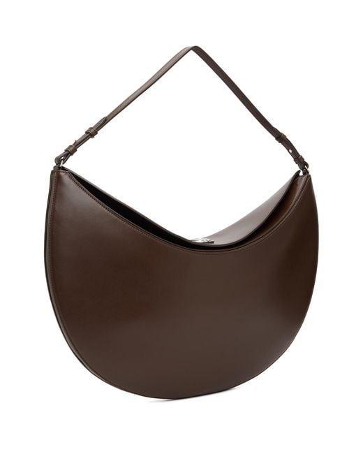 Jacquemus Brown 'The Round Calisso' Bag