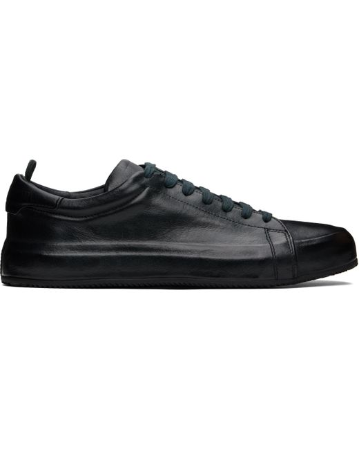 Officine Creative Black Easy 001 Sneakers for men