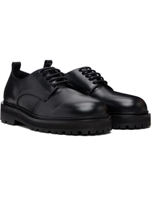 Studio Nicholson Black Jackson Derbys for men