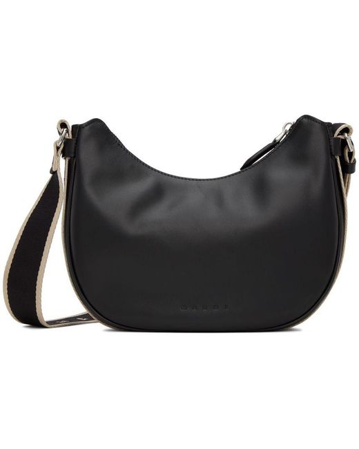 Marni Leather Small Bey Bag in Black | Lyst