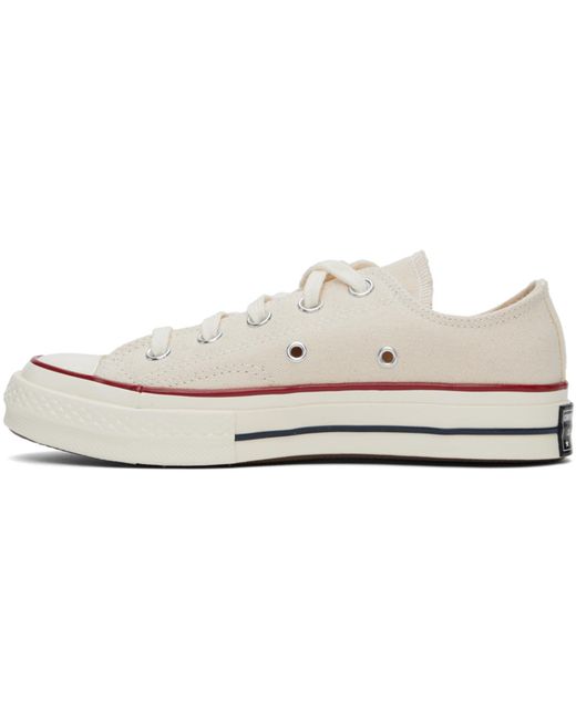 Converse Black Off- Chuck 70 Low Top Sneakers