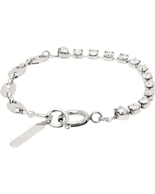 Justine Clenquet Black Gwen Bracelet
