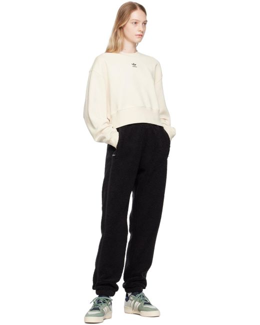 Adidas Originals Black Off-white Adicolor Essentials Sweater