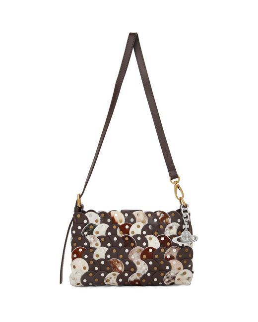 Vivienne Westwood Metallic Lola Shoulder Bag