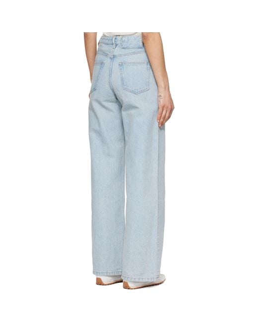 A.P.C. Blue Elisabeth Jeans