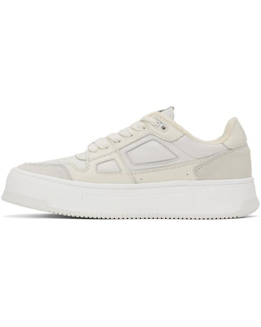 AMI Black Off-white New Arcade Sneakers for men