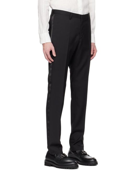 Tiger Of Sweden Black Thulin Trousers for men