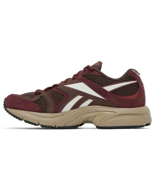 Reebok Mesh & Suede Low-Top Sneakers in Black for Men | Lyst