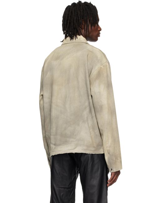 Kusikohc Black Rose Denim Jacket for men