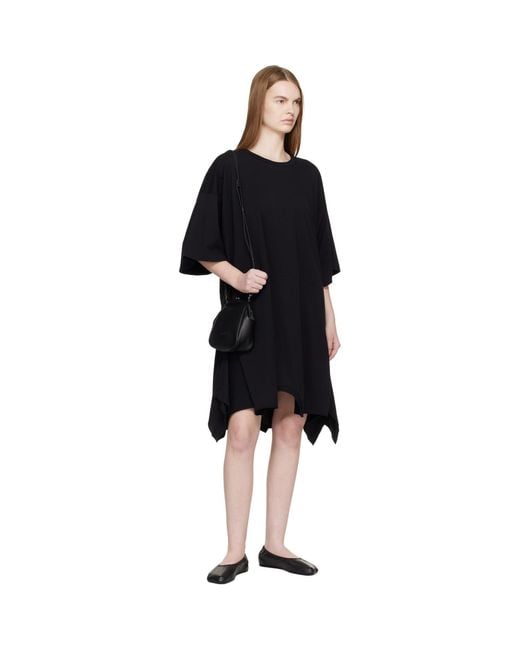MM6 by Maison Margiela Black Anatomic Travel Ballerina Flats