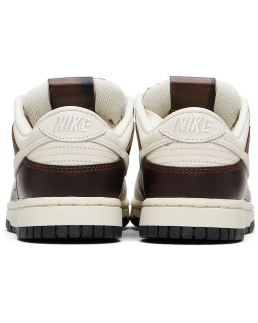 Nike Black Off Dunk Low Retro Sneakers for men