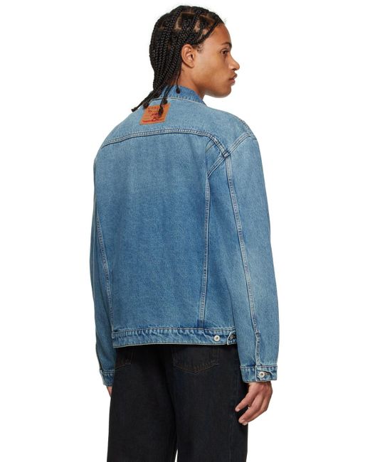 Y. Project Blue Wire Denim Jacket for men