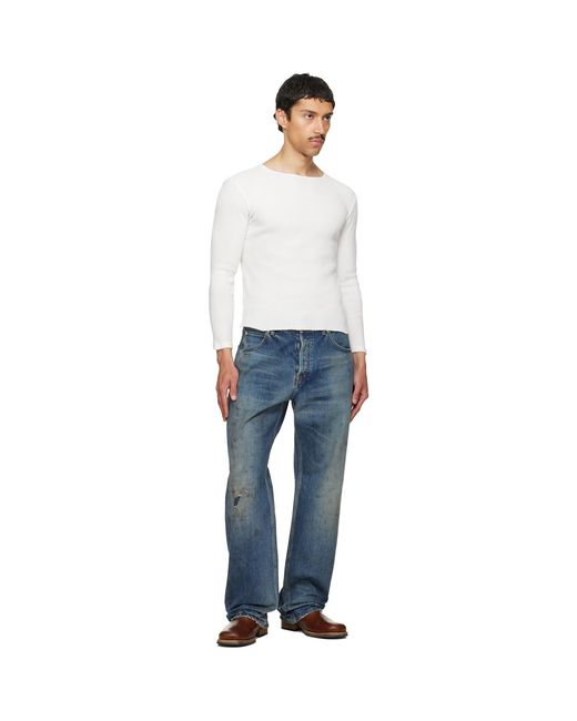 Second/Layer White Zero Thermal T-Shirt for men