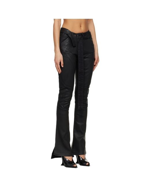 OTTOLINGER Black Glazed Mulitline Jeans
