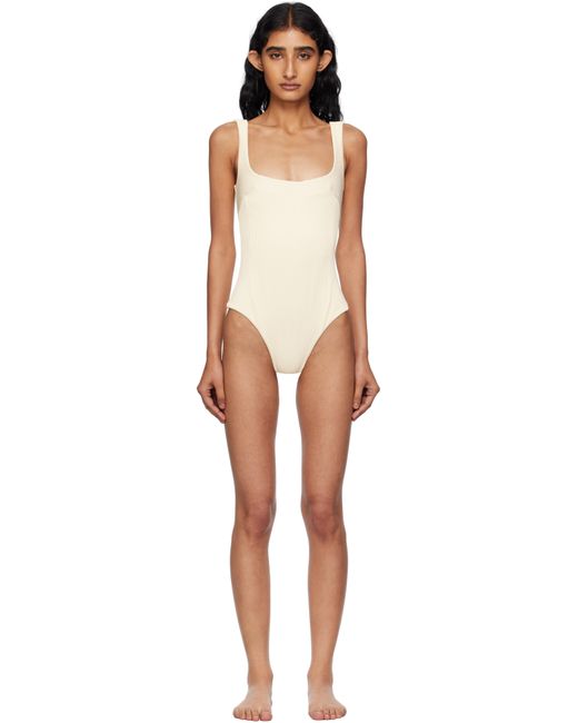 Haight Black Ribbed Gabi Swimsuit