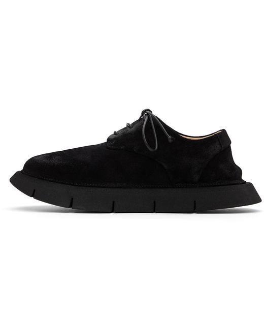 Marsèll Black Intagliata Derbys for men
