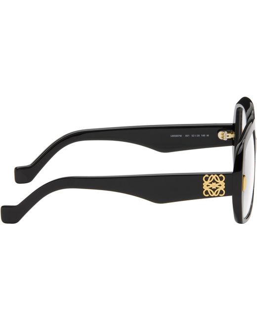 Loewe Black Anagram Glasses