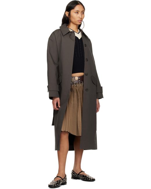 Toga ブラック Polido フラットシューズ Black