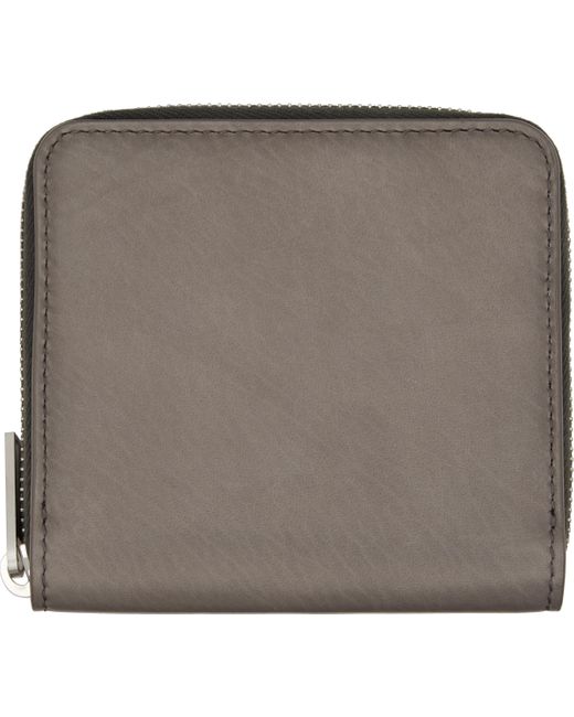 Rick Owens Brown Concordians Zipped Wallet for men