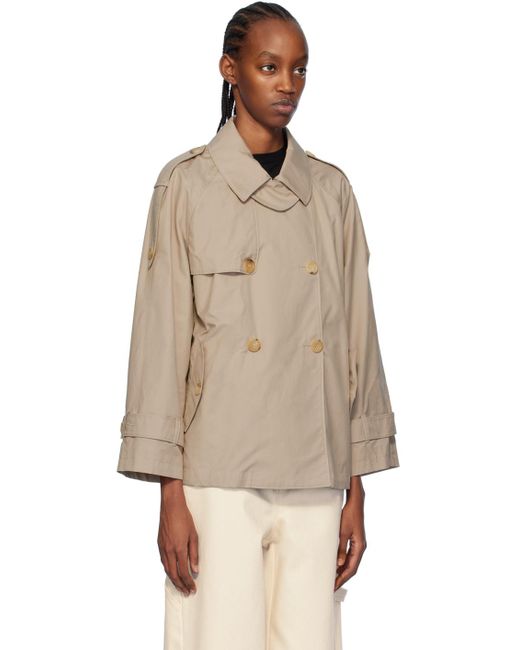 Max Mara Dtrench ジャケット Natural